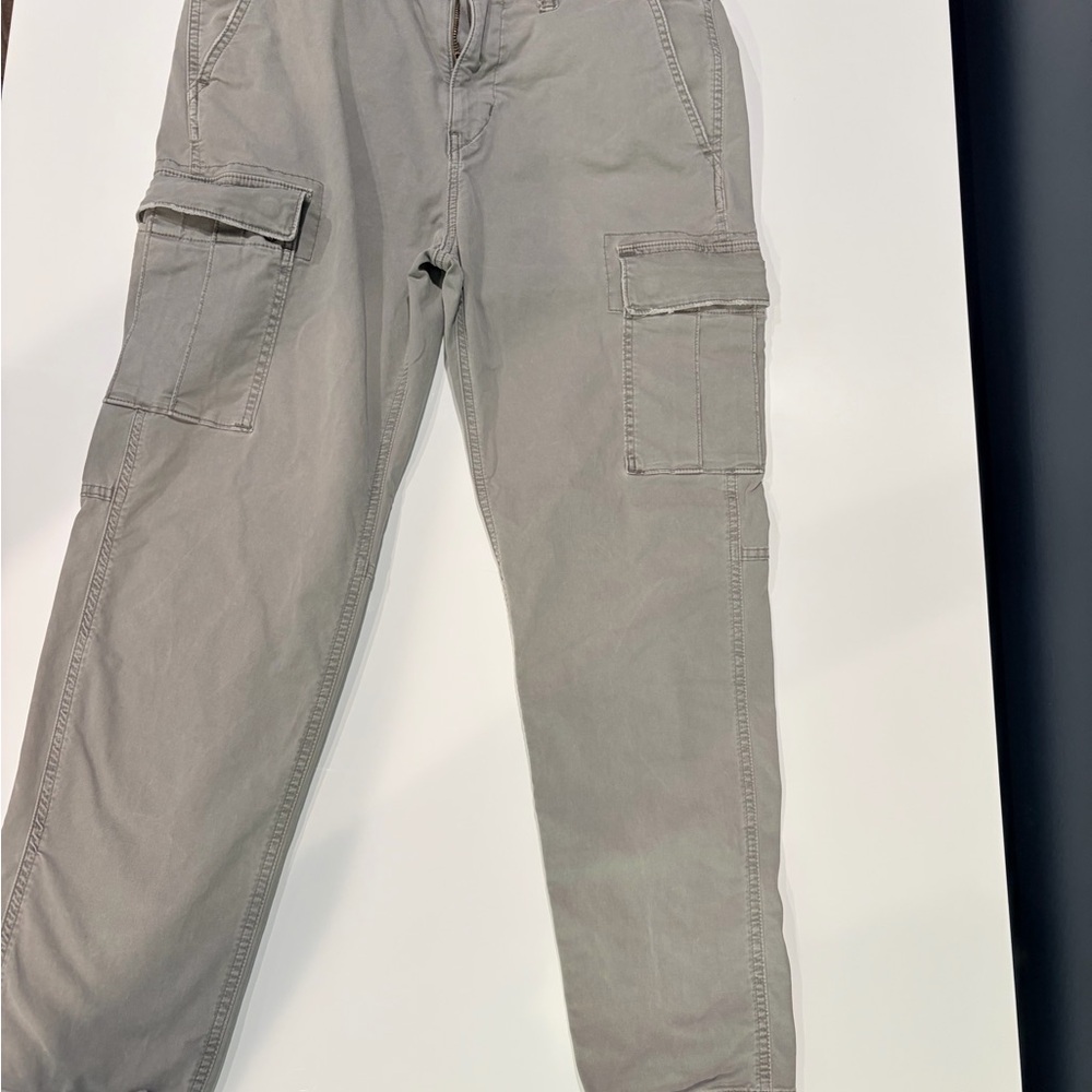 American Eagle Outfitters Men's Cargo Pants in Gray